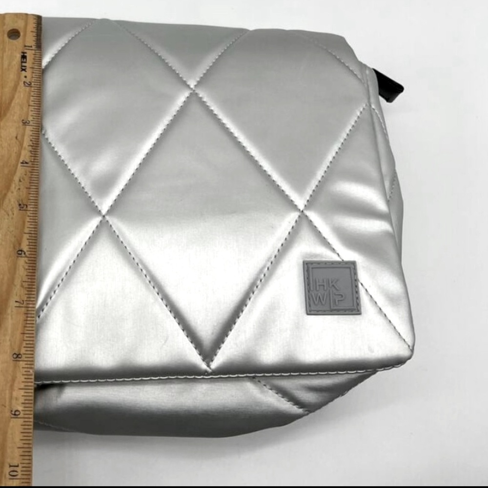 Shawn Killinger & IHKWIP Silver Quilted Shoulder Bag - Picture 4 of 6